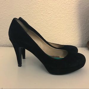Black Suede Pumps
